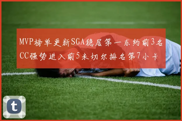MVP榜单更新SGA稳居第一东约前3名CC强势进入前5米切尔排名第7小卡获提名